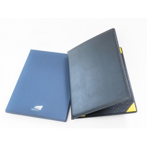 B4 PU leather certificate holder